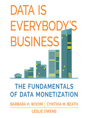 cover image of Data is Everybody's Business